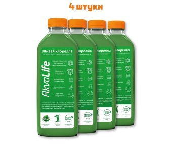 Напиток органический "Живая хлорелла" Курс Lite (4 литра)
